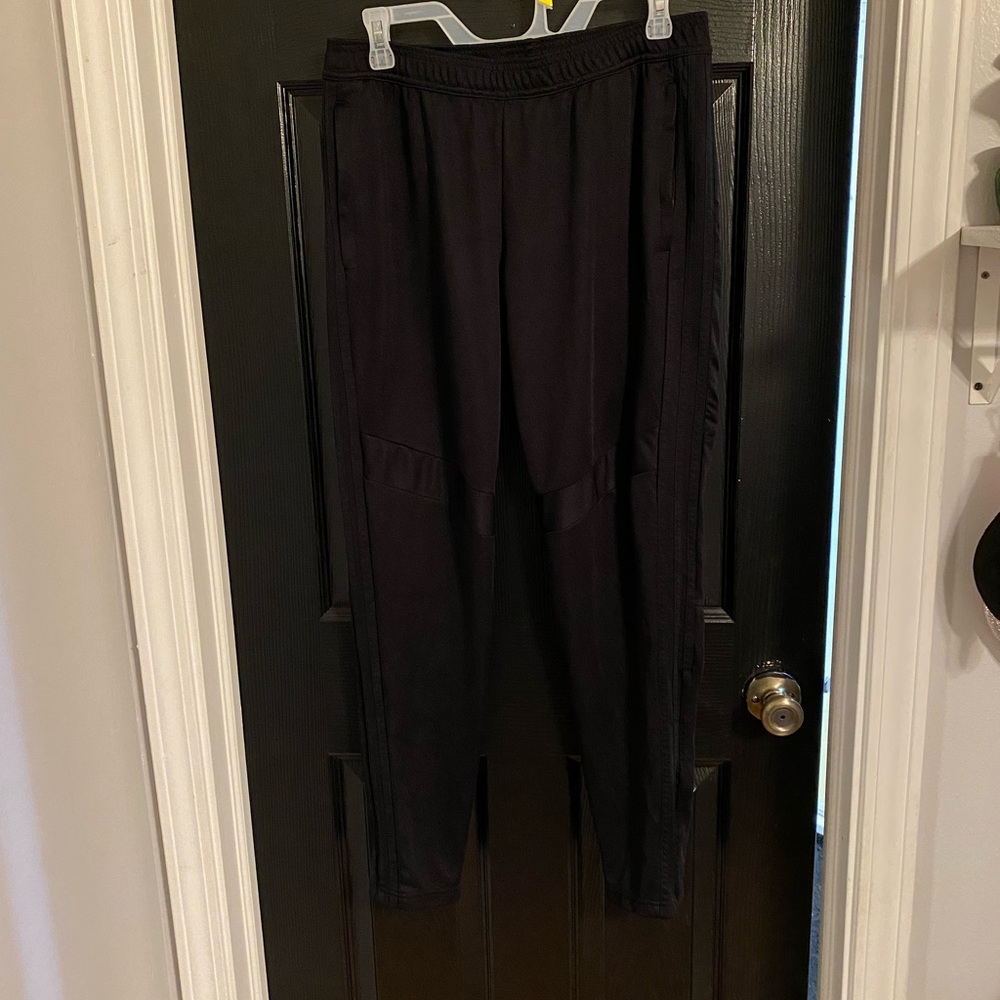 Black adidas pants